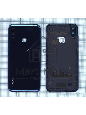 Задняя крышка для Huawei Y7 2019 синяя