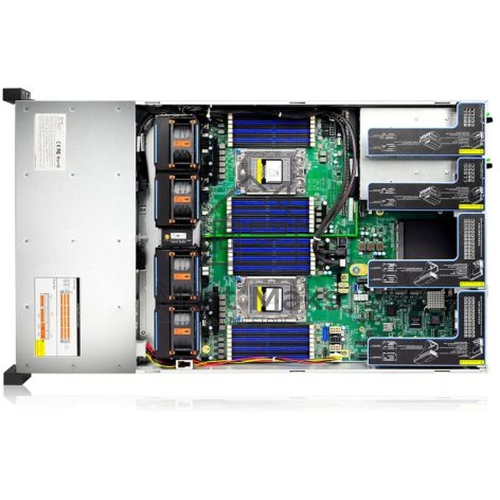Серверная платформа Gooxi SR201-D12R 2U 12bay server, based on AMD 7003 platofrm. 2pcs of PCIe 4.0x16; 4xPCIe 4.0x8 2x 2.5