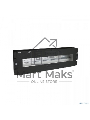 Рейка-DIN NTSS NTSS-VRU3U-BL 3U черный