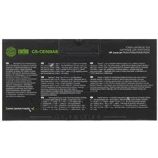 Картридж лазерный Cactus CS-CE505AS черный (2300 стр.) для HP LJ P2055/P2035