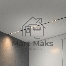 Трековый светильник Slim Magnetic L01 10W 3000K (черный) 85000/01