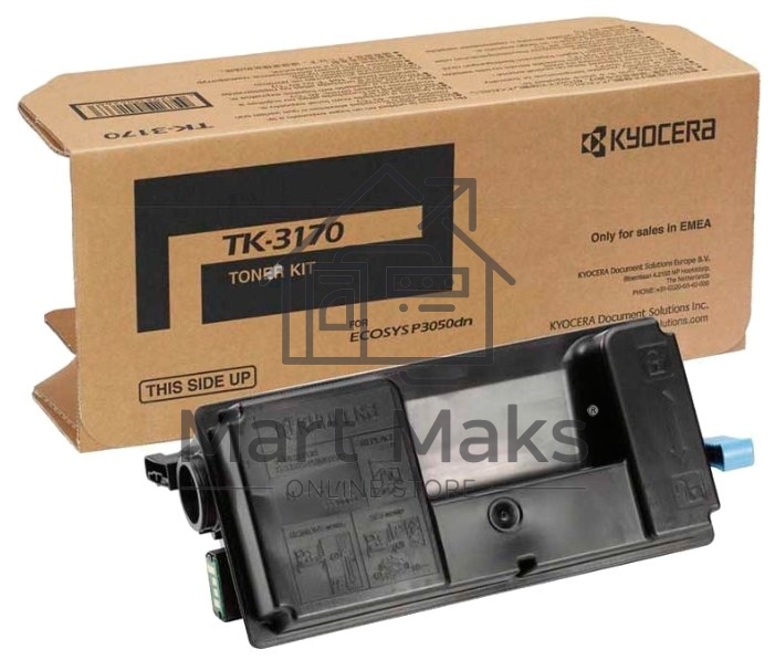 Картридж лазерный Kyocera TK-3170 (1T02T80NL0/1T02T80NL1) черный для P3050DN/P3055DN/P3060DN 15500 стр.