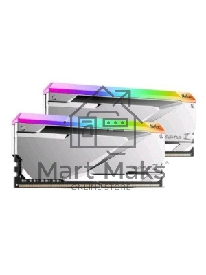 Оперативная память NETAC, DDR5, 32Gb (2x16Gb), 6600MHz, CL34, DIMM, с радиаторами, RGB, серебристый