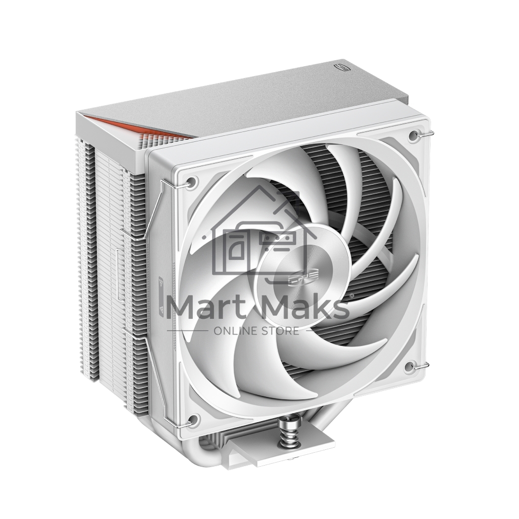 Кулер для процессора PCCooler RZ500 белый 120мм алюминий+медь 2200rpm 32db 4-pin 250W 155мм