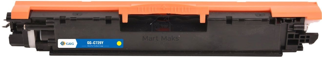 Картридж лазерный G&G GG-C729Y желтый (1000стр.) для Canon i-SENSYS LBP-7010C/ LBP-7018C