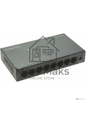 Коммутатор Osnovo SW-8F 8x100 Мбит/с неуправляемый