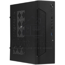 Компьютерный корпус Desktop ExeGate EX294018RUS FL-102 (mini-ITX, без БП, 2*USB+1*USB 3.0, аудио, черный)