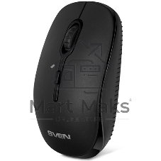 Мышь проводная Crown CMM-128 черный, 1000 dpi, USB, кнопки - 2