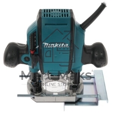 Фрезер Makita RP0900K 900Вт,27000об\м,ход-35мм,цанга-6\8мм,2.7кг,чем