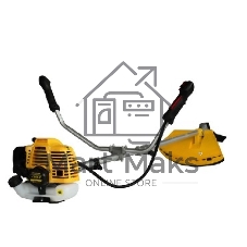 газонокосилка CHAMPION Т256-2 разъемный вал(Мощность 0.75/0.87 кВт/л.с., объем двигателя 25,4 см3, вес 6,2кг, бак 0,6л, используемая леска 1,6-2,4мм, рукоятка Р-образная, прямая/разъемная штанга, ширина среза (леска/нож) 400/255, длина штанги 1375 мм.)