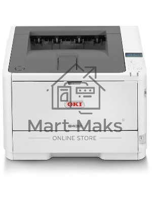 Принтер лазерный OKI B432DN (45762012), A4, ч/б, печ. 40 стр/мин., 1200 x 1200 dpi, Ethernet, USB