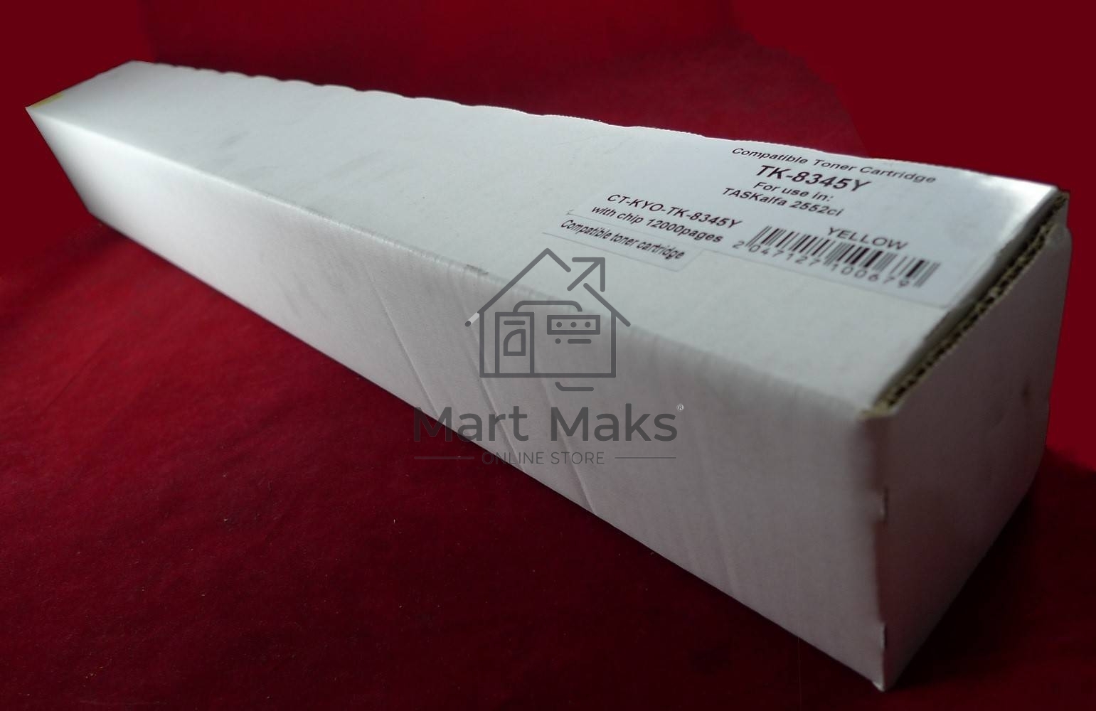 Картридж лазерный для Kyocera TASKalfa 2552ci  yellow TK-8345Y 12K JPN