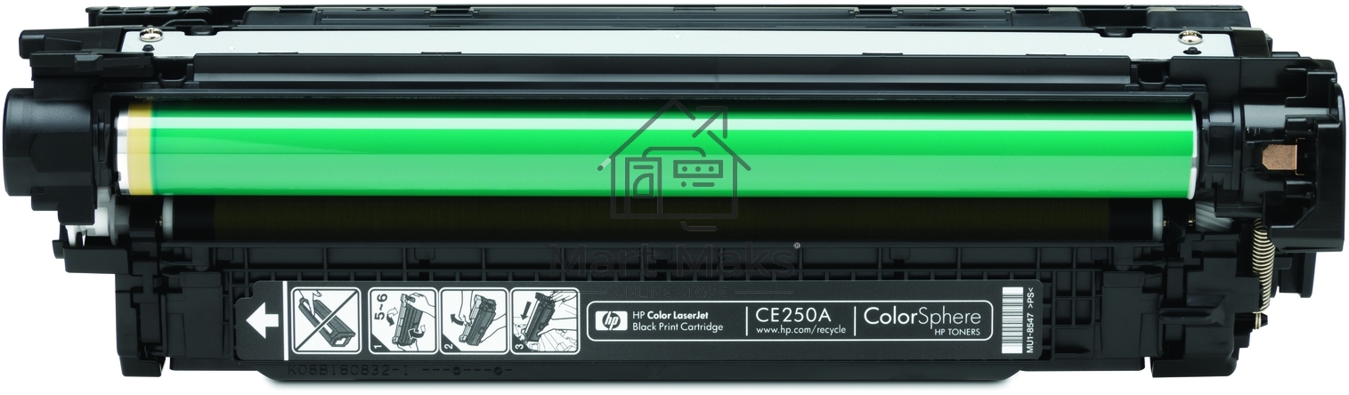 Картридж лазерный HP CE250A черный для CLJ CM3530/CP3525 5000стр.