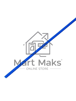 Термоусадочная трубка PROconnect 4,0/2,0 мм, синяя, упаковка 50 шт. по 1 м