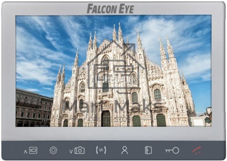 Видеодомофон Falcon Eye Milano Plus HD белый