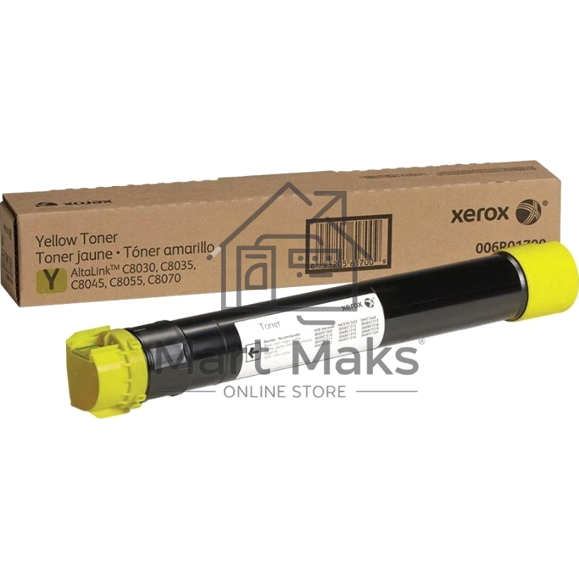 Картридж лазерный XEROX AltaLink C8030/35/45/55/70 желтый (15,0K)