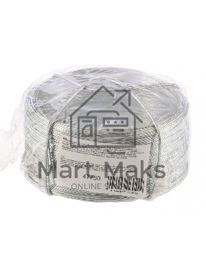 Проволока стальная, оцинкованная 0,5 мм, длина 200 м Сибртех