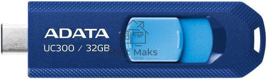 Флешка USB ADATA R/W 32GB USB 3.2 Gen1 ACHO-UC300-32G-RNB/BU синий/голубой