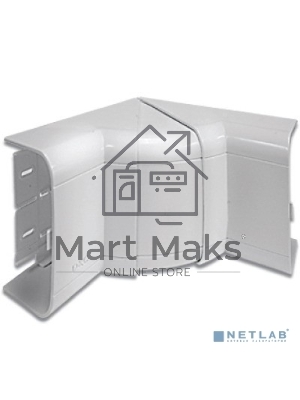 Угол внутренний изменяемый для кабель-канала 90х50 с разд. ДКС 09551