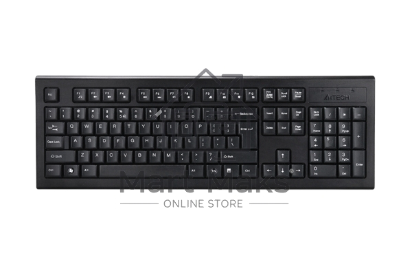 Клавиатура проводная A4Tech KR-85 USB черный
