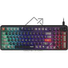 Клавиатура MSI GK110 черный/серый USB for gamer LED (S11-04RU258-HH9)