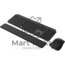 Комплект клавиатура+мышь Logitech MX Keys S Combo беспроводной, USB, 8000 DPI, серый