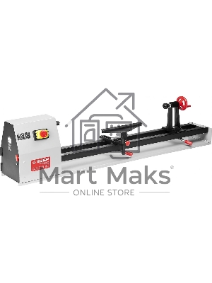 Электроинструмент ЗУБР ЗСТД-350-1000 Станок токарный по дереву, 4 скорости, длина 1000мм, d 350мм, 350Вт