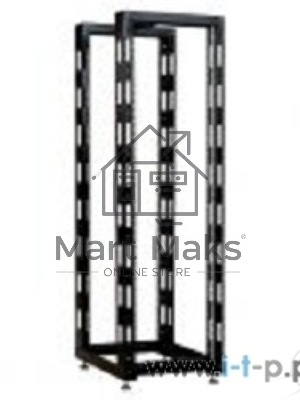 Стойка телеком. универсальная 47U двухрамная, черный (СТК-47.2-9005)