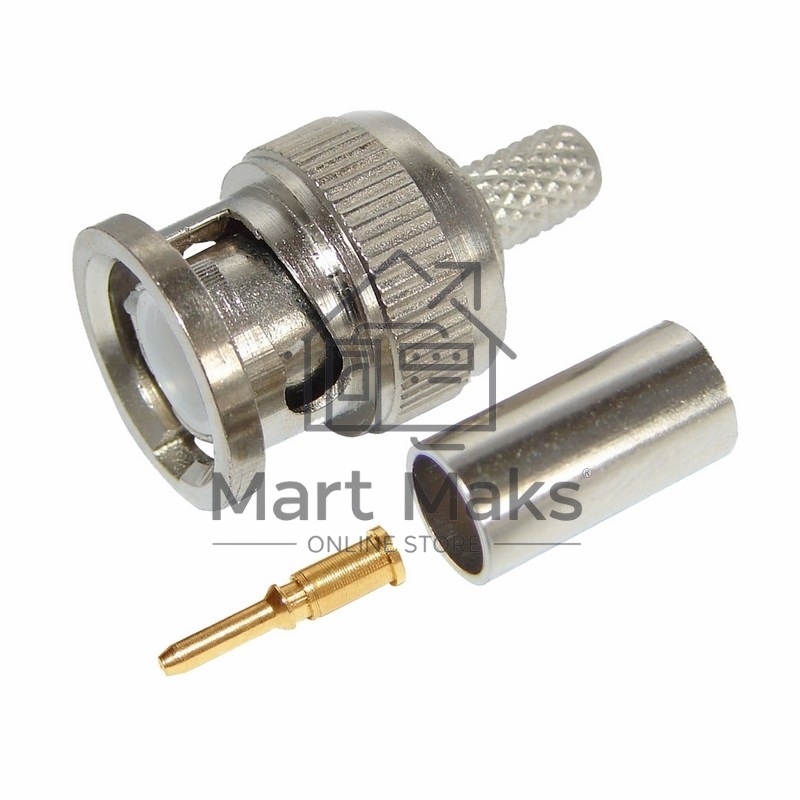 Разъем Rexant штекер BNC RG-59 обжим