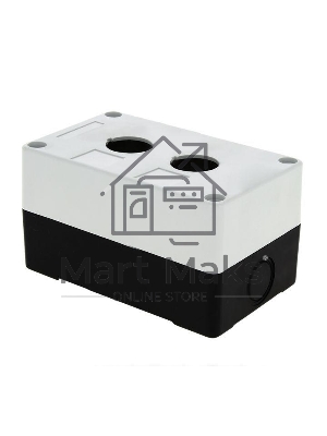 Корпус КП 102 2 кнопки белый EKF cpb-102-w