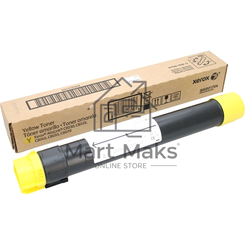 Картридж лазерный XEROX AltaLink C8030/35/45/55/70 желтый (15,0K)