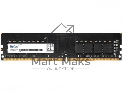 Оперативная память NETAC Basic, DDR4, 4GB (1x4GB), 2666MHz, CL19, DIMM