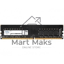 Оперативная память NETAC Basic, DDR4, 4GB (1x4GB), 2666MHz, CL19, DIMM