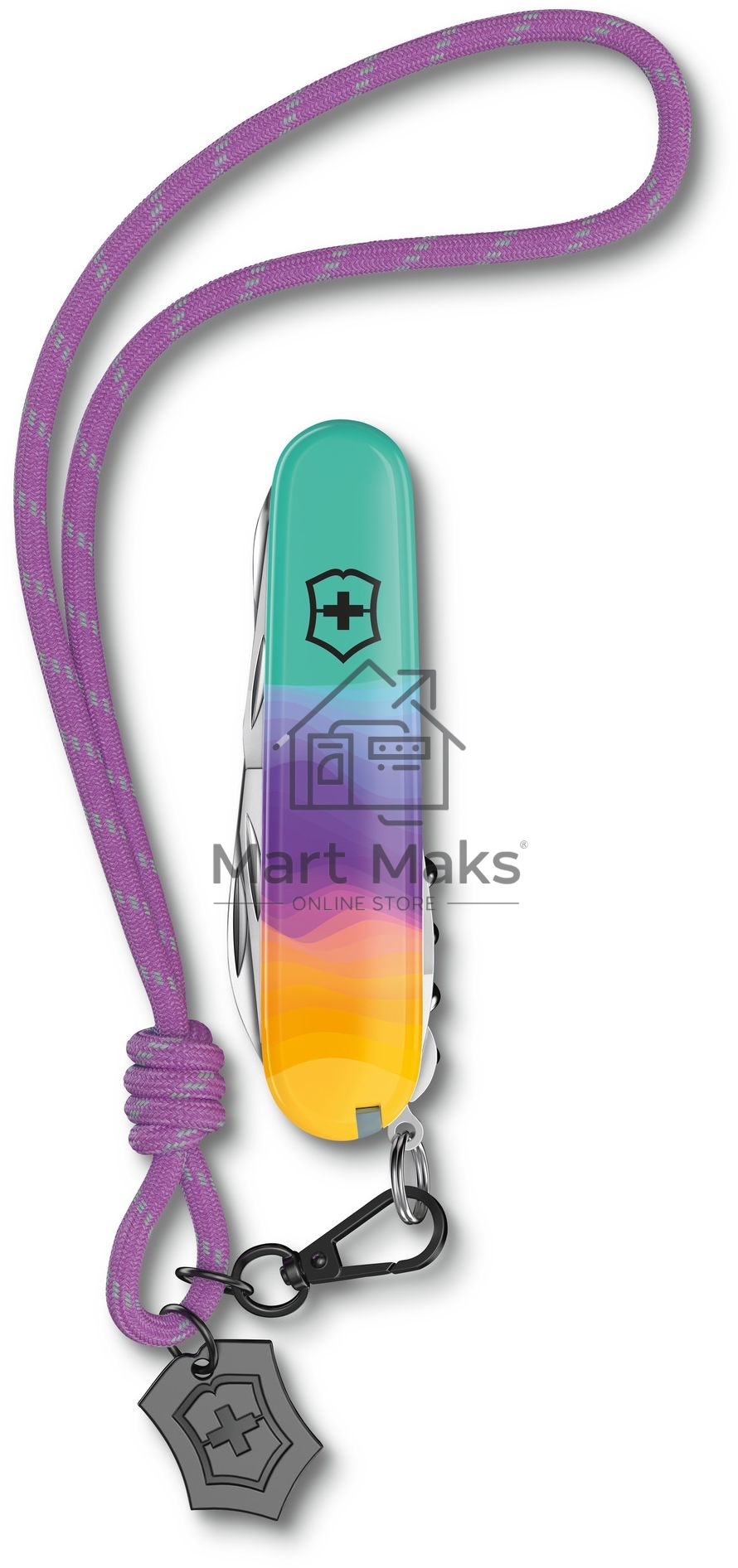 Нож перочинный Victorinox Companion Sydney Style (1.3909.E222) 91мм 16функц. бирюзовый с чехлом подар.коробка