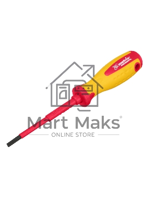 Отвертка Matrix Insulated, SL4,0 x 100 мм, CrMo, до 1000 В, двухкомп.рукоятка