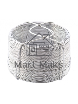 Проволока стальная, оцинкованная 0,7 мм, длина 75 м Сибртех