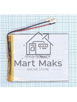 Аккумулятор Li-Pol (батарея) 4*80*100мм 3pin 3.7V/3900mAh