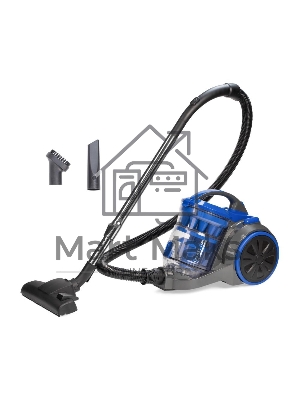 Пылесос Galaxy Line GL 6259 синий/серый, 500/2200 Вт, уборка сухая, пылесборник контейнер 2 л