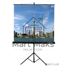 Экран на штативе Lumien Eco View 153x203см (раб.область147х197 см) Matte White с возможностью настенного крепления 4:3