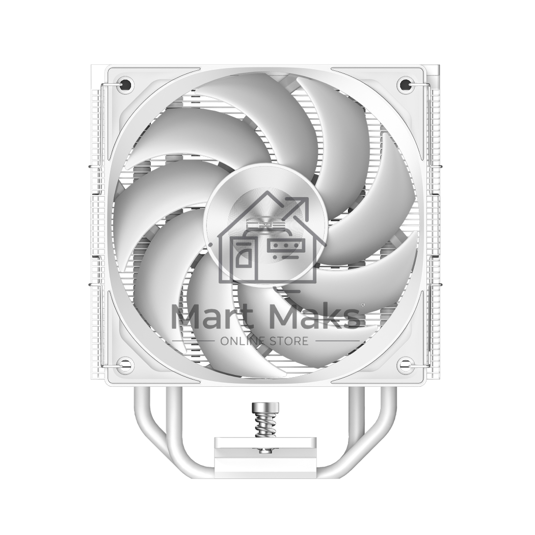 Кулер для процессора PCCooler RZ500 белый 120мм алюминий+медь 2200rpm 32db 4-pin 250W 155мм