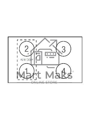 Индукционная варочная панель ELICA, 60 см, сенсорное управление, 9 уровней мощности, 2 зоны расширения, Booster, индикатор остаточного тепла, распознование посуды, пауза, подогрев, таймер, черный