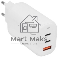 Сетевое зарядное устройство MORE CHOICE (4620202555595) NC82 1USB+1Type-C 3.0A PD 35W+QC3.0, белый