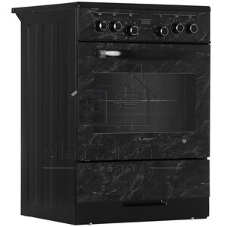 Плита электрическая Gefest ЭП Н Д 6560-03 0053 черный, конфорок 4 шт, духовка 55 л, 60 см x 85 см x 60 см