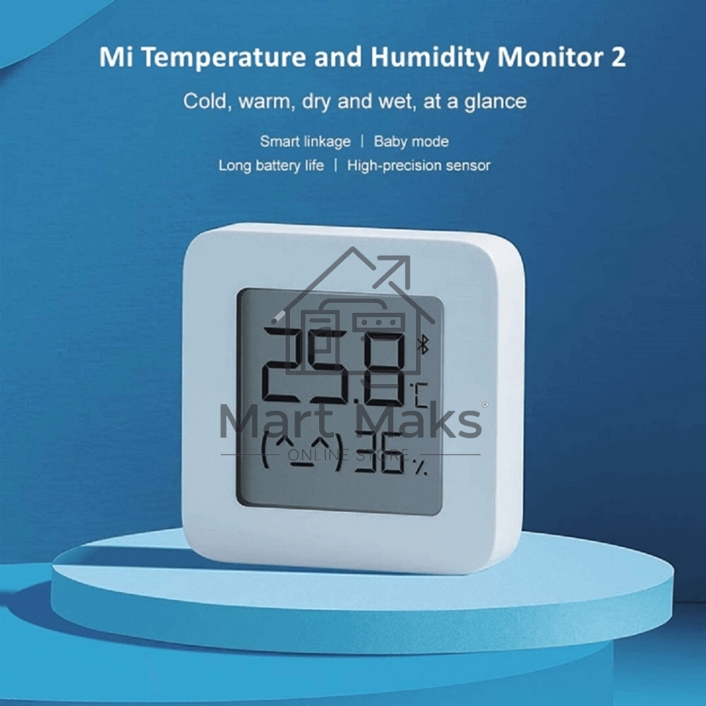 Датчик температуры и влажности Mi Temperature and Humidity Monitor 2 LYWSD03MMC (NUN4126GL)