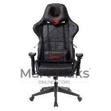Кресло игровое A4Tech Bloody GC-500, черный, эко.кожа, крестовина пластик
