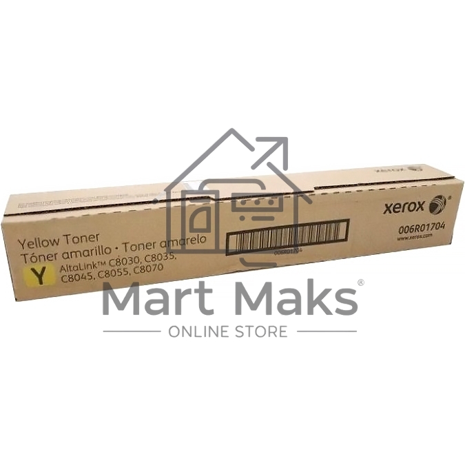 Картридж лазерный XEROX AltaLink C8030/35/45/55/70 желтый (15,0K)