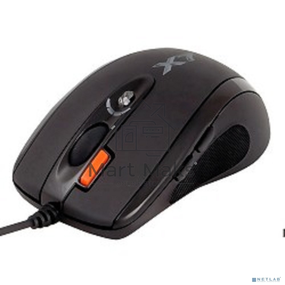 Мышь проводная A4Tech X-710MK черный, 2000 dpi, USB, кнопки - 7
