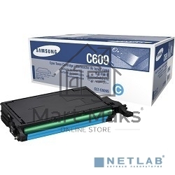Картридж лазерный SAMSUNG CLT-C609S/ SU086A голубой для Samsung CLP-770ND (7000стр.)