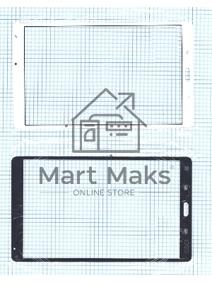 Стекло сенсора для Samsung Galaxy Tab S 8.4 SM-T700 белое