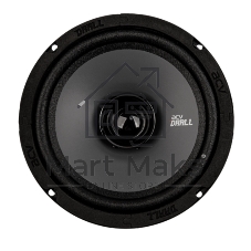 Колонки автомобильные ACV DRALL DR6 (без решетки) 210Вт 96дБ 3Ом 16см (6.5дюйм) (ком.:2кол.) широкополосные однополосные